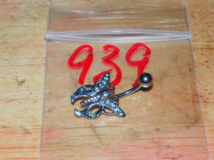 John's Blue Butterfly Navel 939