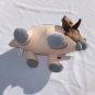 ★ 10" Aurora Triceratops Brown/Pink Cute Dinosaur Plush Stuffed Toy #004631 ★