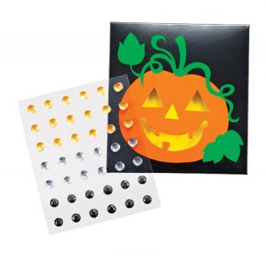 Halloween Orange & Black Nail Gems - Avon Nail Art