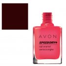 Vamp it Up: Deep Burgundy Speed Dry Nail Polish - Avon Nail Polish