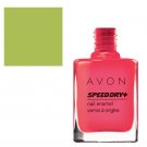 Lime Splatter: Lime Green Speed Dry Nail Polish - Avon Nail Polish