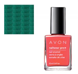 Noir Emerald: Nailwear Pro Nail Enamel - Avon Nail Polish