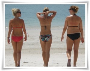 Women Bikini and Beach Image JPEG