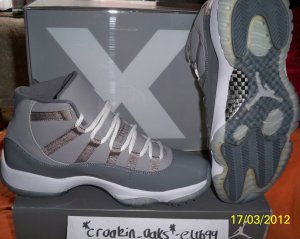 Nike Air Jordan 2010 DS Concord Cool Grey size 8us