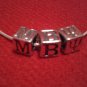 Mu Beta Psi Anklet