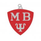 Shield Pendant with 16" Chain