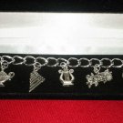 Deconstructed Crest Bracelet with Year Charm