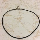 Braided Leather Cord Necklace