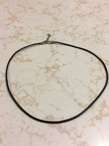 Braided Leather Cord Necklace