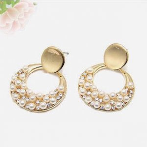 Fashion Crescent Moon Style Earrings,