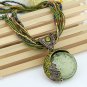Bohemia Style Vintage Necklace, with Turquoise Pendant