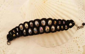 Luxurious Crystal Bracelate, fit for Evening Dress