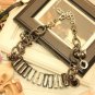 Vintage Crystal Silvering Necklace