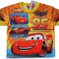 DISNEY CARS YELLOW T-SHIRT OFFICIAL Age 3-4 S