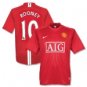 MAN UTD HOME  FOOTBALL SHIRT M FREE NAME&NUMBER