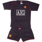 MAN UTD AWAY  FOOTBALL KIDS SET FREE NAME&NUMBER S-XXL