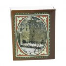 4cm Book of Psalms with a brown border