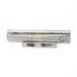 Sterling Silver Megillah Case with Hammered Pattern and Jerusalem Base