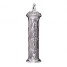 Silver Plated Megillah Case with Ovals