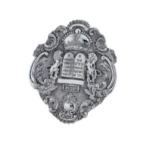 Hazorfim Torah Breastplate in Oval Shape