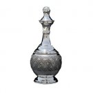 Silver Plated Wine Decanter with Shimmering Stars