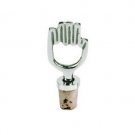 Yair Emanuel Metal Wine Bottle Stopper with Hamsa
