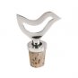 Yair Emanuel Metal Wine Bottle Stopper with Dove