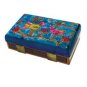 Yair Emanuel Kitchen Sized Wooden Matchbox Holder with Birds Design