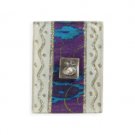 Match Box with Pomegranate and Electric Blue
