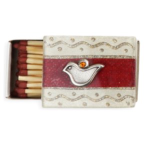 Match Box with Dove