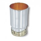 Sterling Silver Kiddush Cup with Jerusalem Locations and Cylinder Shape