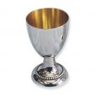 Sterling Silver Kiddush Cup with Pearls