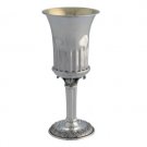 Hazorfim Kiddush Cup with Stem in Greek Column Design
