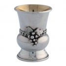 Hazorfim Shabbat Kiddush Cup with Grape Design