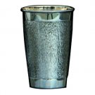 Silver Plated Kiddush Cup with Rough Exterior