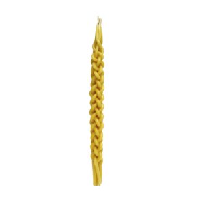 32 CM Havdalah Candle with Multiple Wicks in Beeswax