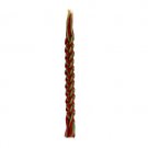 32 CM Havdalah Candle with Braiding and Two-Tone Colored Wax