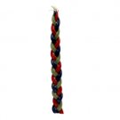 36 CM Braided Havdalah Candle with Three Different Colors