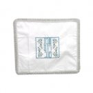 40x48cm Challah Cover with Shabbat VeYom Tov and Flowers in White Satin