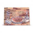 24x34 Centimeter Challah Board with Hebrew Writing and Shabbat Candles