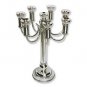 8 Branch Sterling Silver Candelabra in Pearl Design