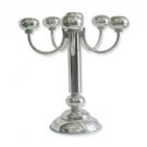 6 Branch Candelabra with Rounded Stems and Pearl Design