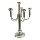 6 Branched Candelabra in Hammered Sterling Silver