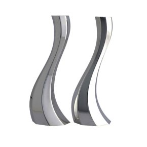 Hazorfim Shabbat Candlesticks by Merdinger