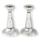 Sterling Silver Shabbat Candlesticks in Classic Design