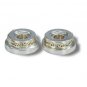 Sterling Silver Travel Size Candlesticks Jerusalem of Gold