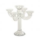 24 cm 5 Branch Crystal Candlesticks