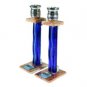 19 cm Stone and Glass Candlesticks