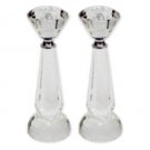 Straight Crystal Candlesticks
