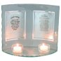 Candle Display of Jewish Home Blessing
